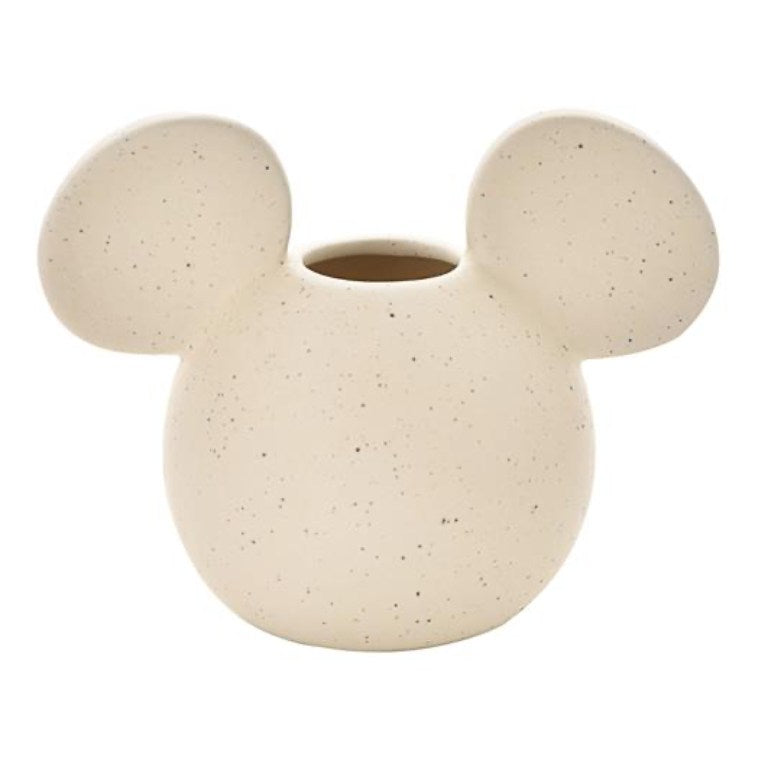 DISNEY MICKEY HEAD - VASE NATURAL SPECKLE