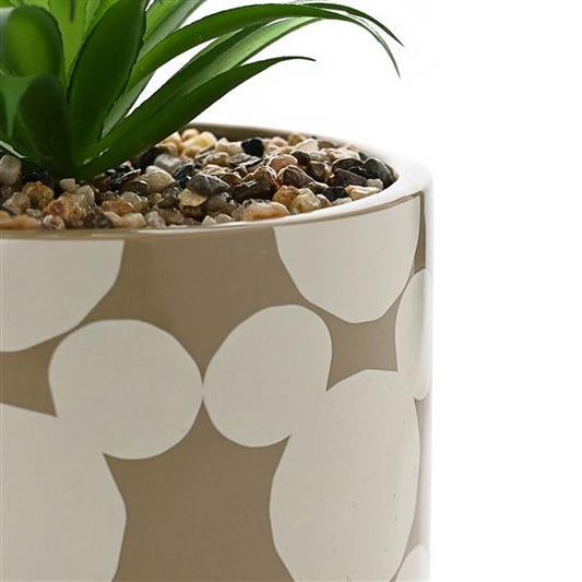 DISNEY MICKEY - PLANTER WITH FAUX PLANT