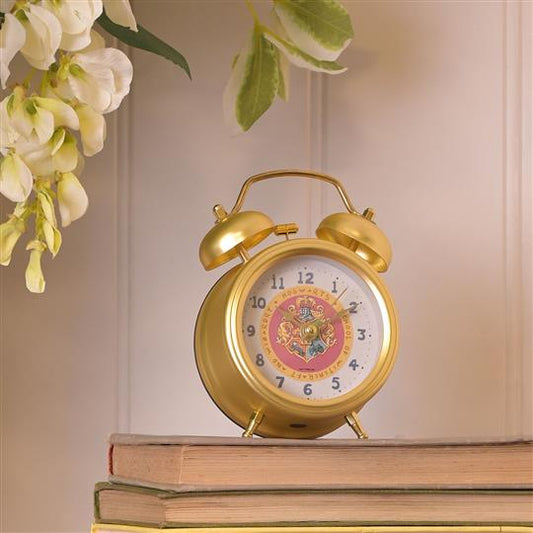 HARRY POTTER CHARMS ALARM CLOCK - HOGWARTS CREST