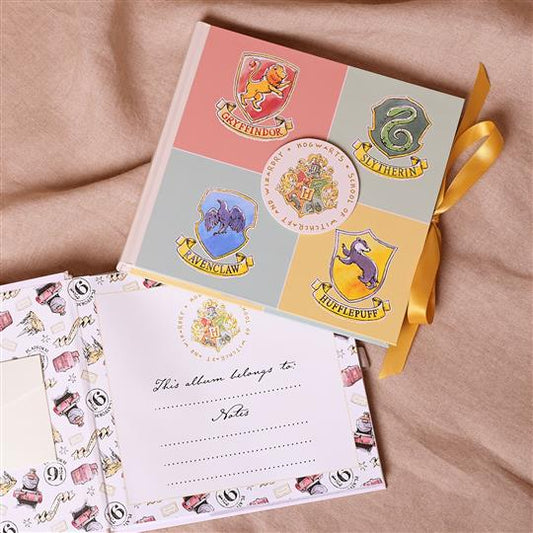 HARRY POTTER CHARMS PHOTO ALBUM - HOUSE CRESTS