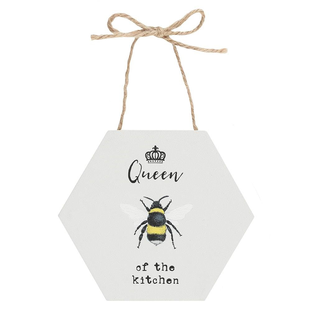 Queen Bee Hanging Plaque - Zen Garden