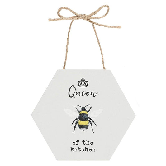 Queen Bee Hanging Plaque - Zen Garden