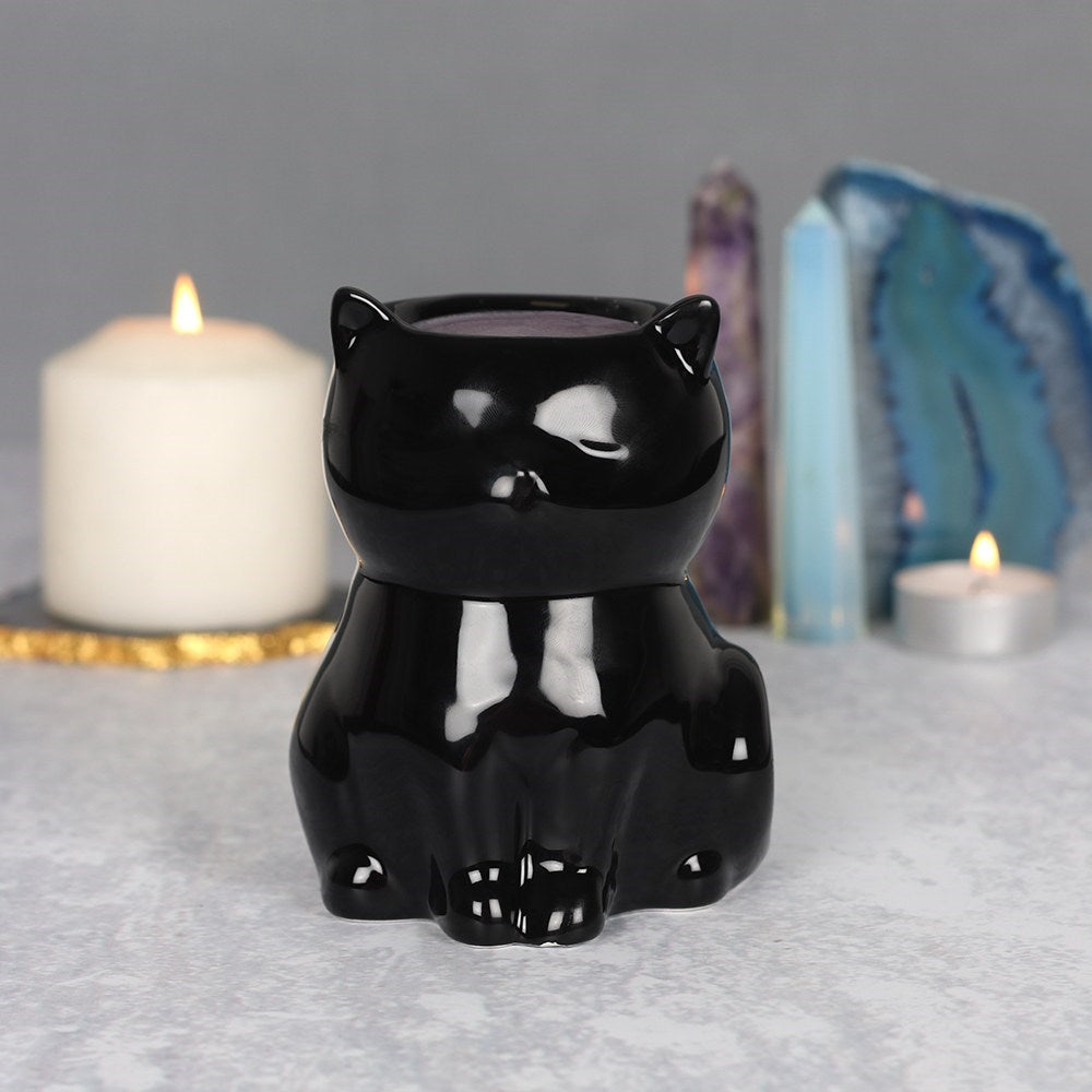 Black Cat - Oil Burner - Paws & Claws