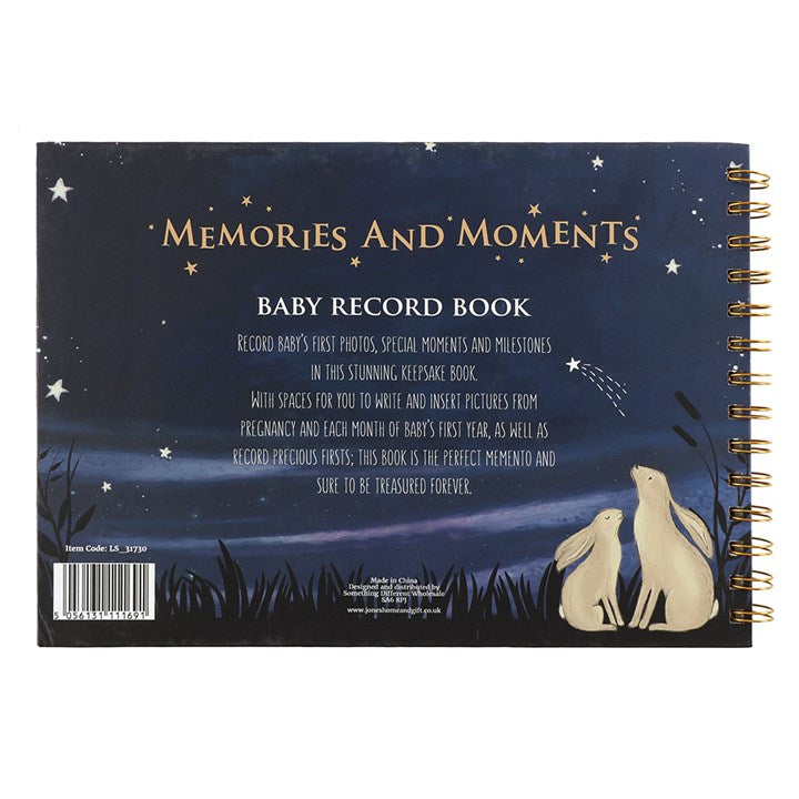 LOOK AT THE STARS BABY MEMORY BOOK