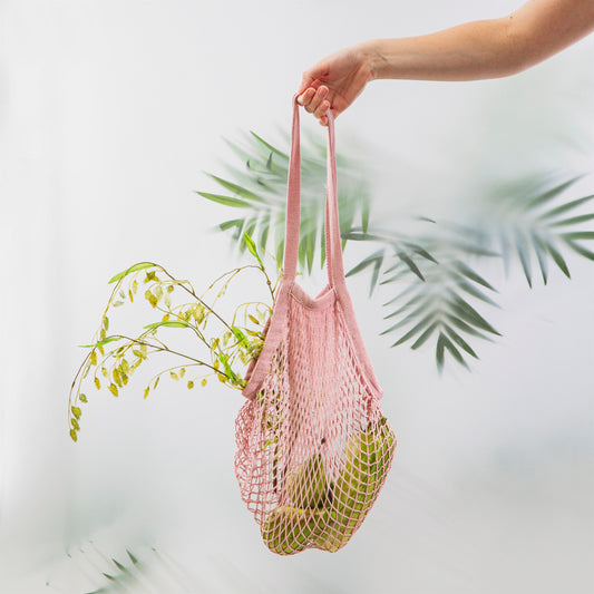 Conscious Living - Pink Shopping Bag
