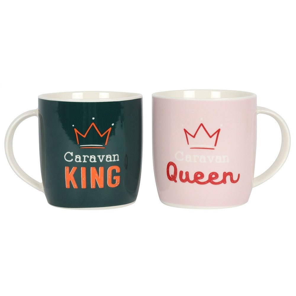 Caravan King & Queen - Mugs - Fiesta Fun