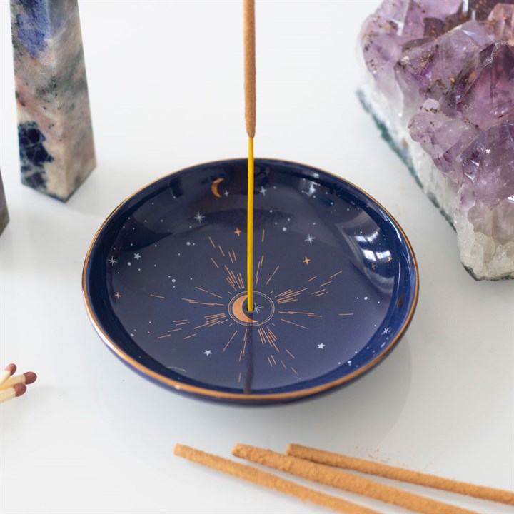 Starry Night Incense Holder - Navy