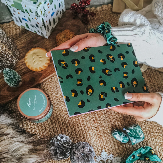 Notebook – Khaki Leopard