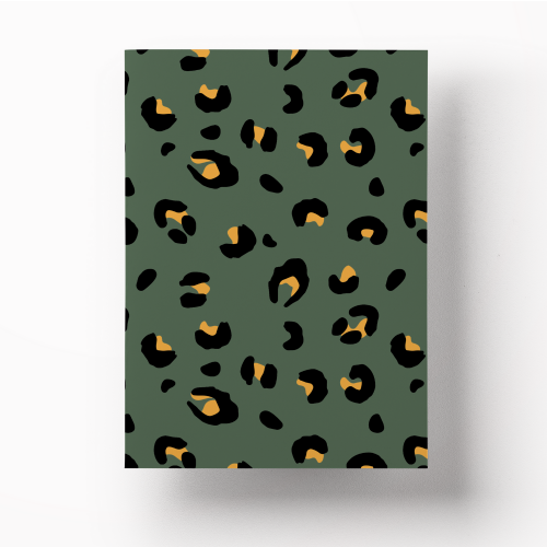 Notebook – Khaki Leopard