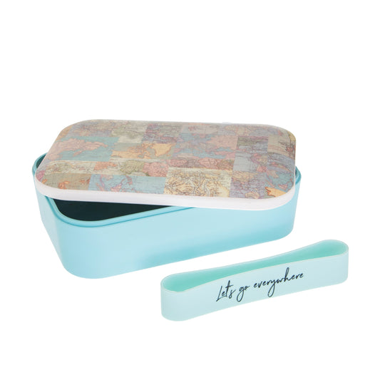 Conscious Living - Globe Trotter Bamboo Lunch Box