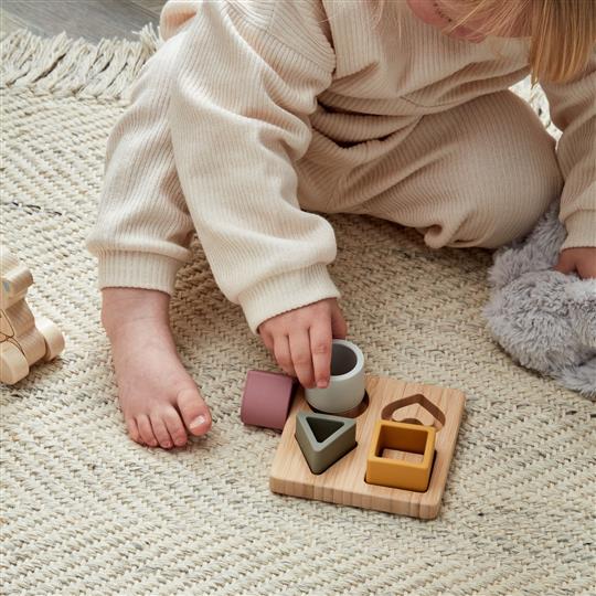 SILICONE & BAMBOO HEART PUZZLE