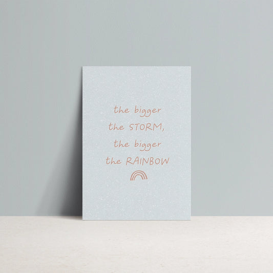 Set of 2  A5 Notebooks Rainbow Quote 100% Recycled